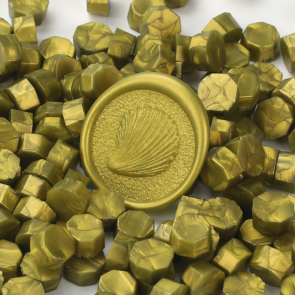 100 PCS Octagon Wax Seal Beads H117