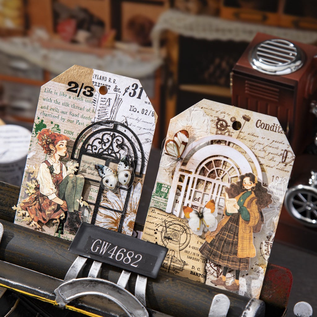 1 Roll Vintage Manuscript Washi Tape SGCP