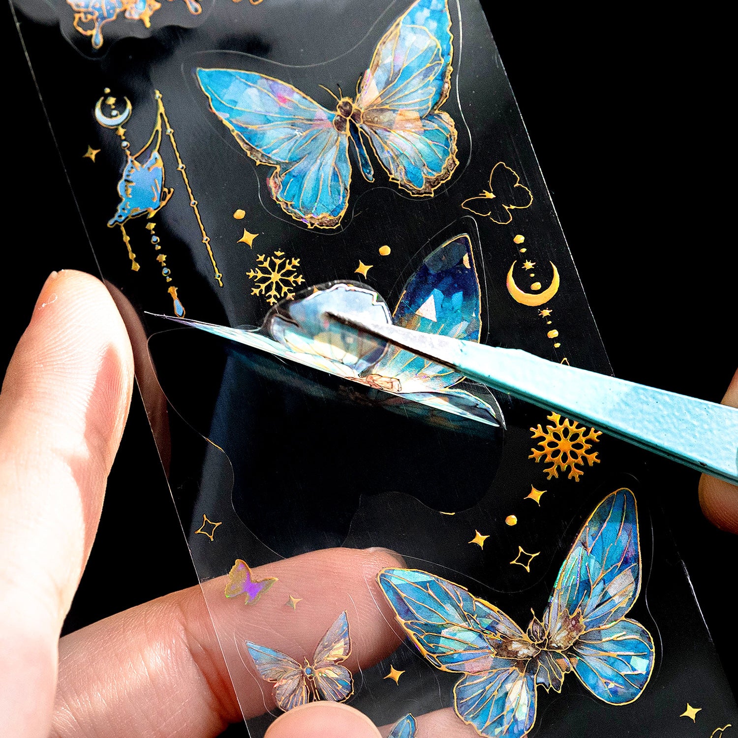 Obujo 1 Roll PET Butterfly Stickers Tape WJDP are perfect for ...