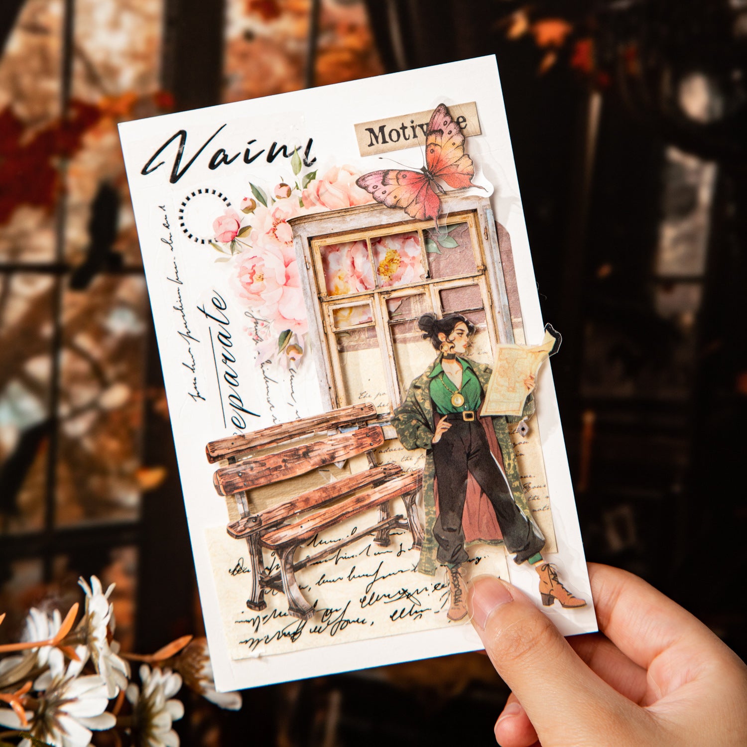 20 Pcs Manor Window Door Stickers GDZY