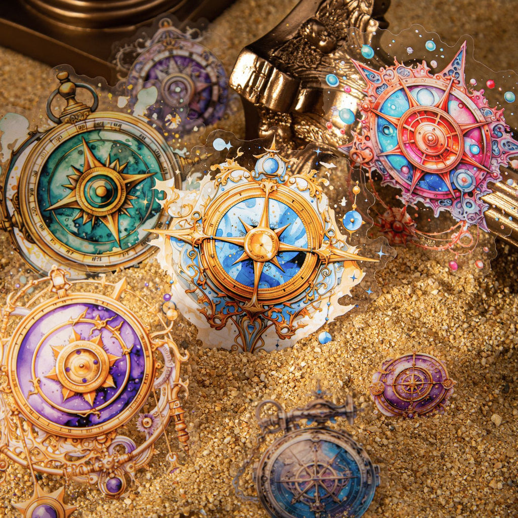 20 Pcs Magic Themed PET Stickers MFXP