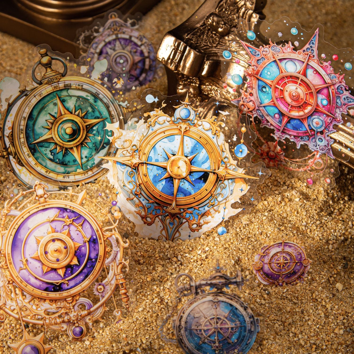 20 Pcs Magic Themed PET Stickers MFXP