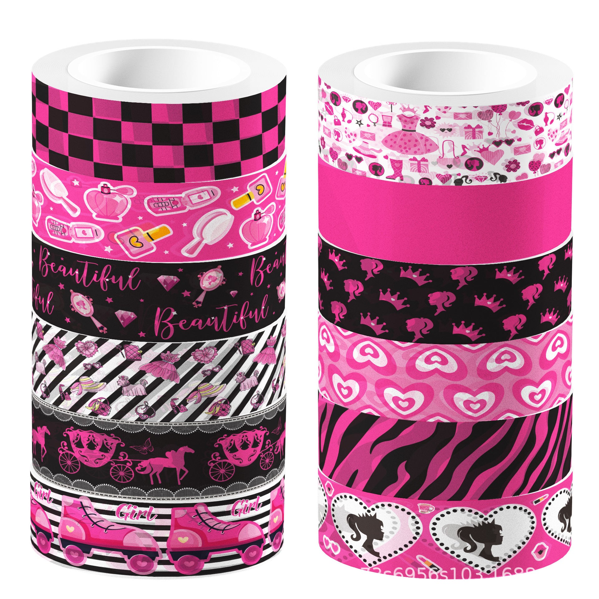 12 Roll Washi Tape Set ZH043