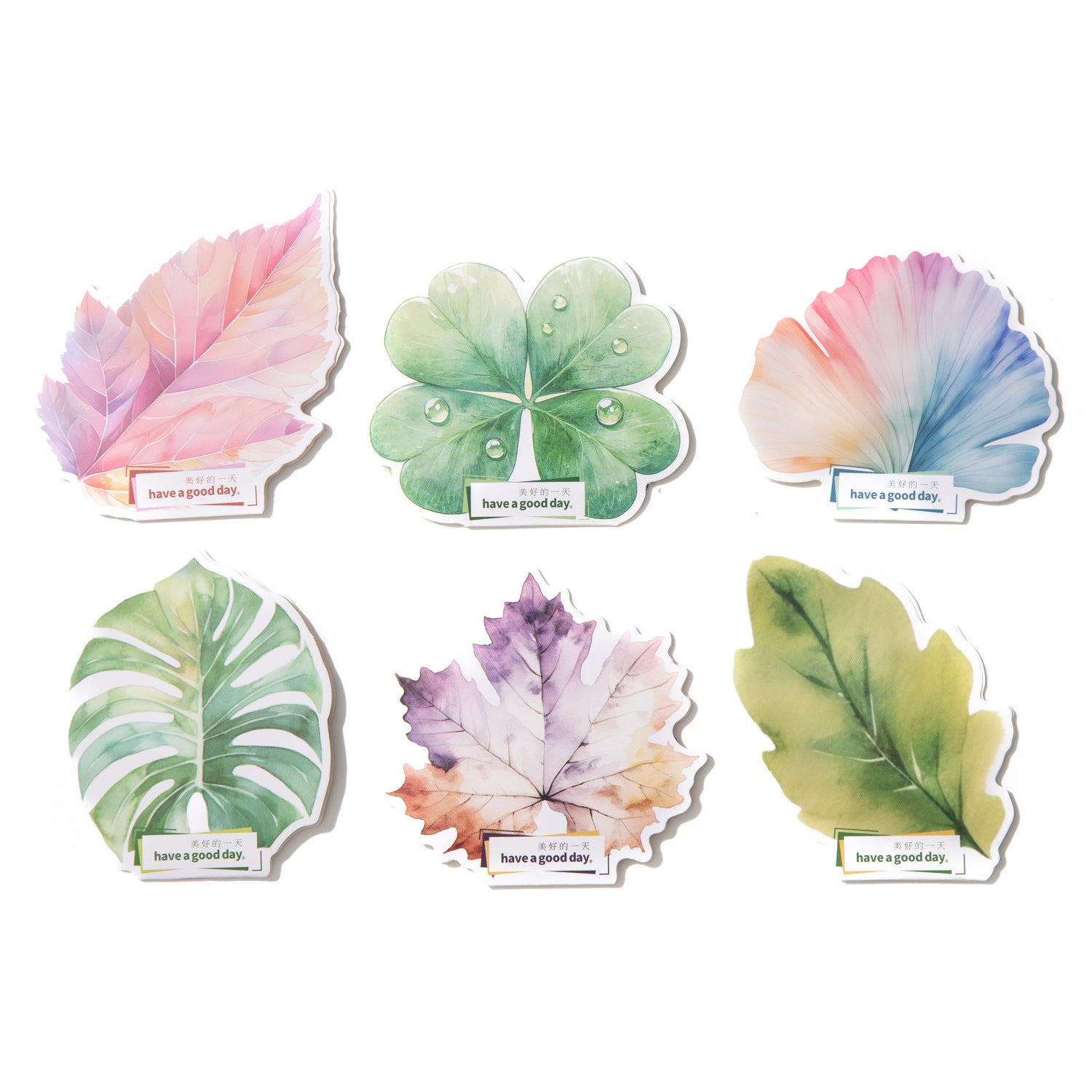 45 Pcs Leaf PET Stickers YPSY
