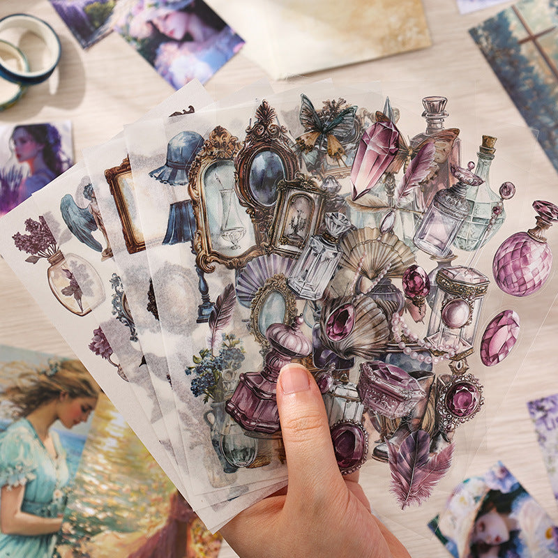 124 Pcs Scrapbook Supplies Gift Kit SYNH