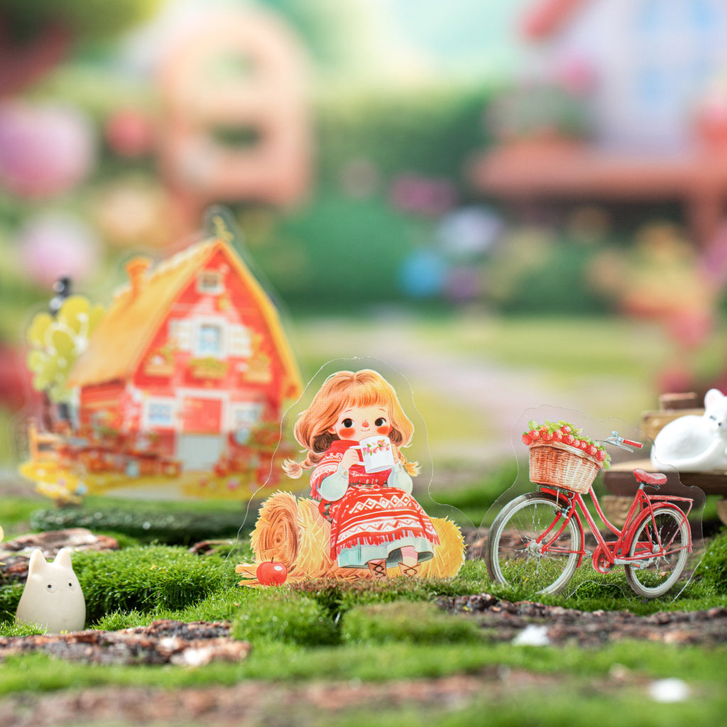 20 Pcs Fairy Childhood PET Stickers HYYWJ
