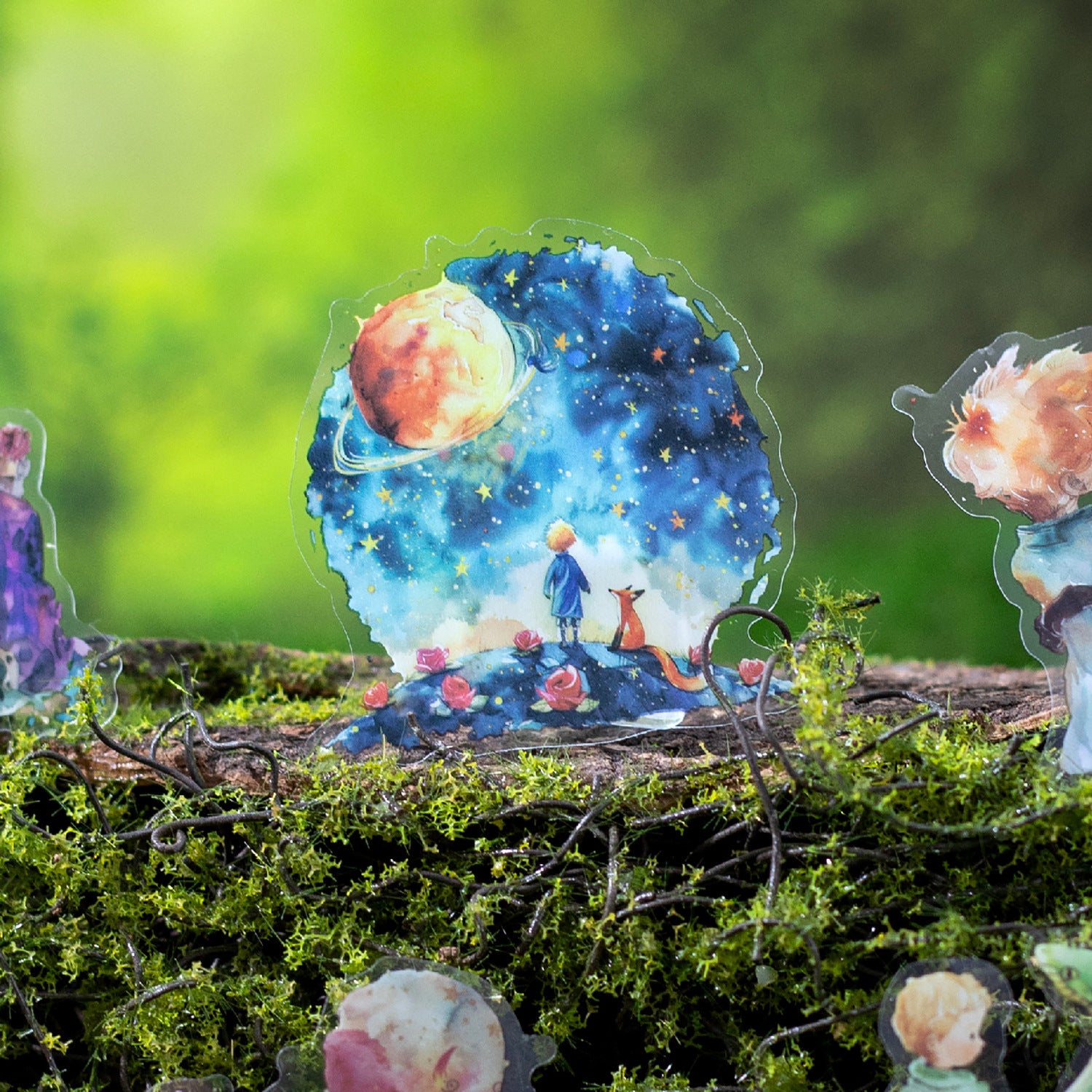 30 Pcs Fantasy Fairy Theme PET Stickers THHX