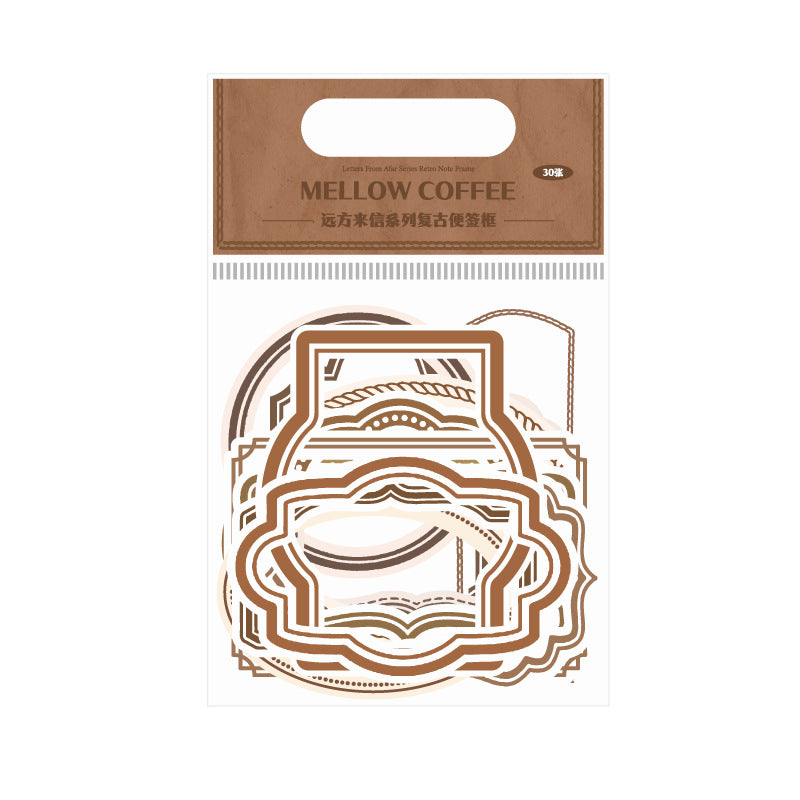 30 Pcs Vintage Frame Paper YFLX