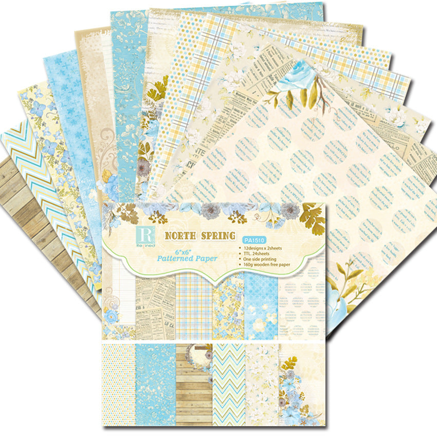 6 inch Scrapbook Paper Pad JYY6510