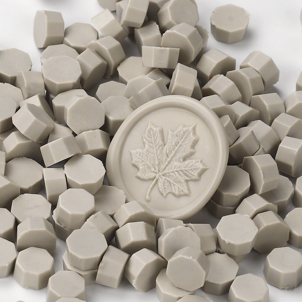 100 PCS Octagon Wax Seal Beads H136