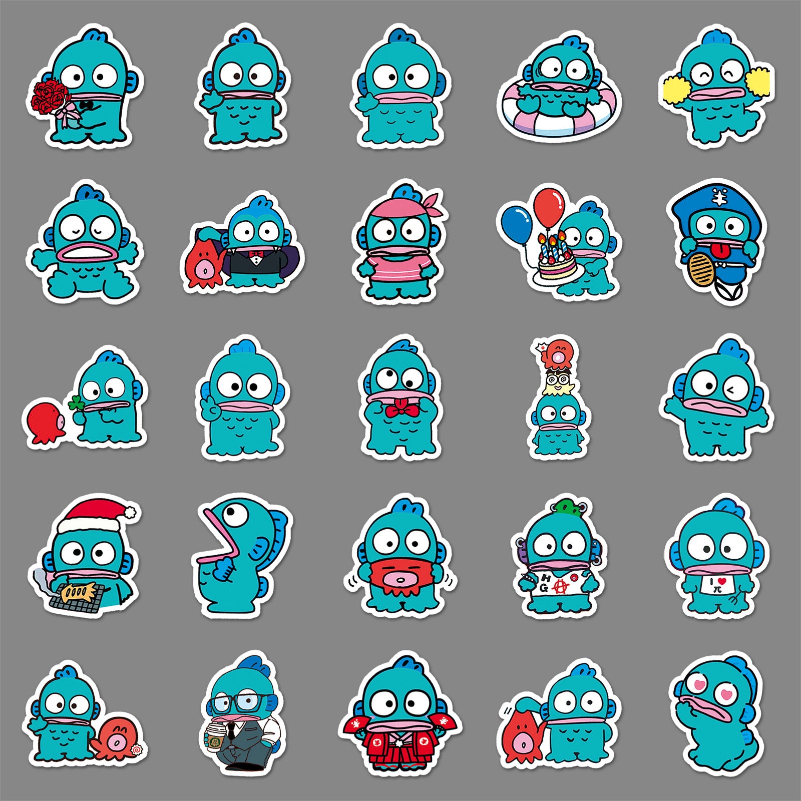 50Pcs Kawaii Waterproof Vinyl Stickers SRO124