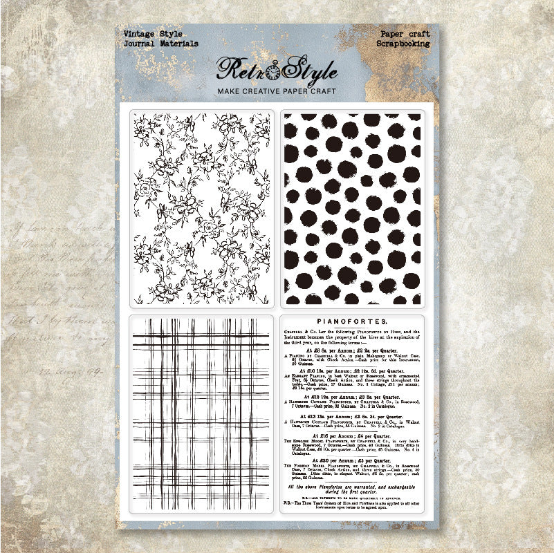 Clear Silicone Stamp STM587