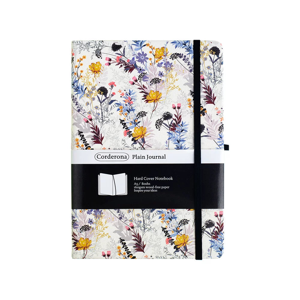 Art Series A5 Hardcover  Notebook - Watercolor Floral