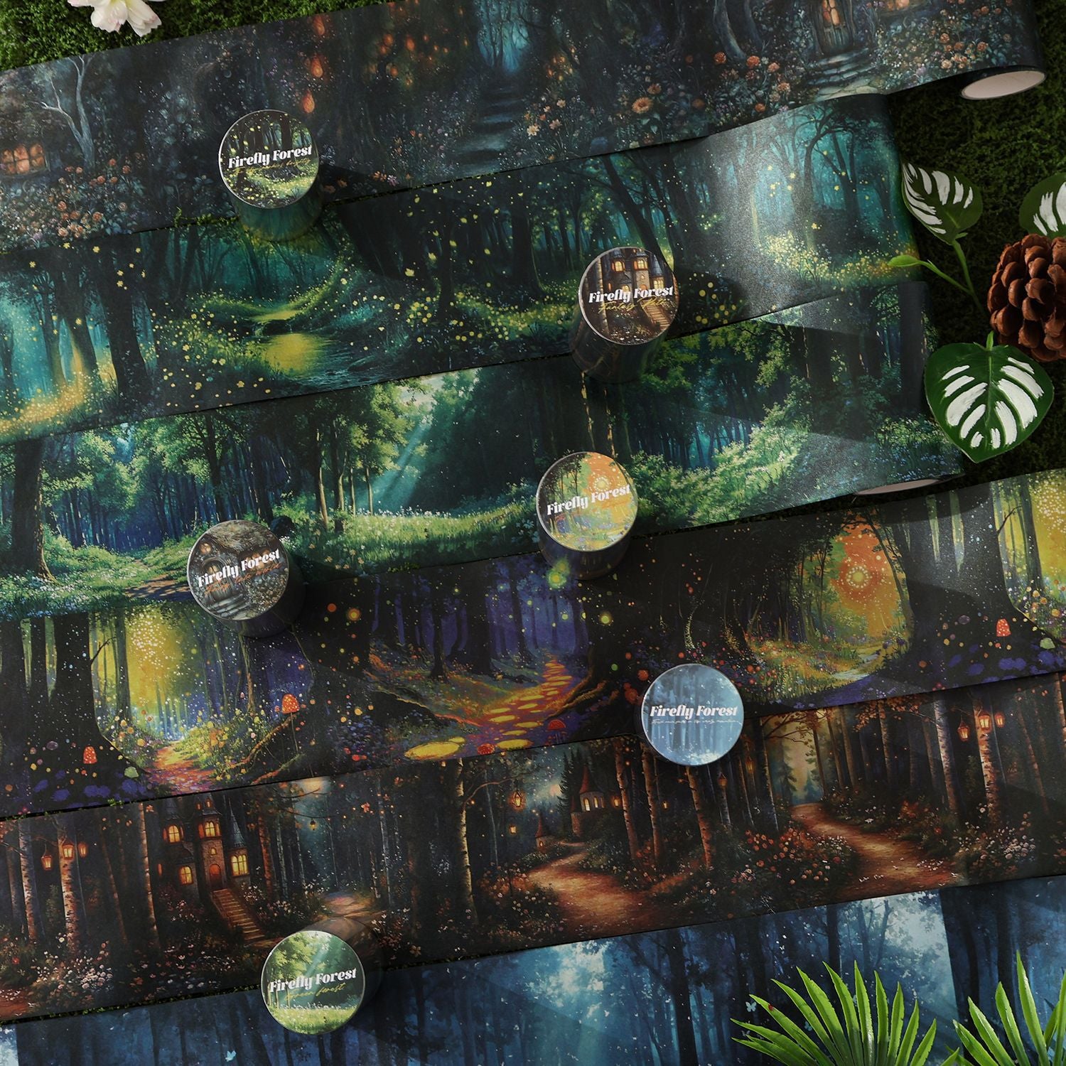 Enchanted Fantasy Forest Washi Tape
