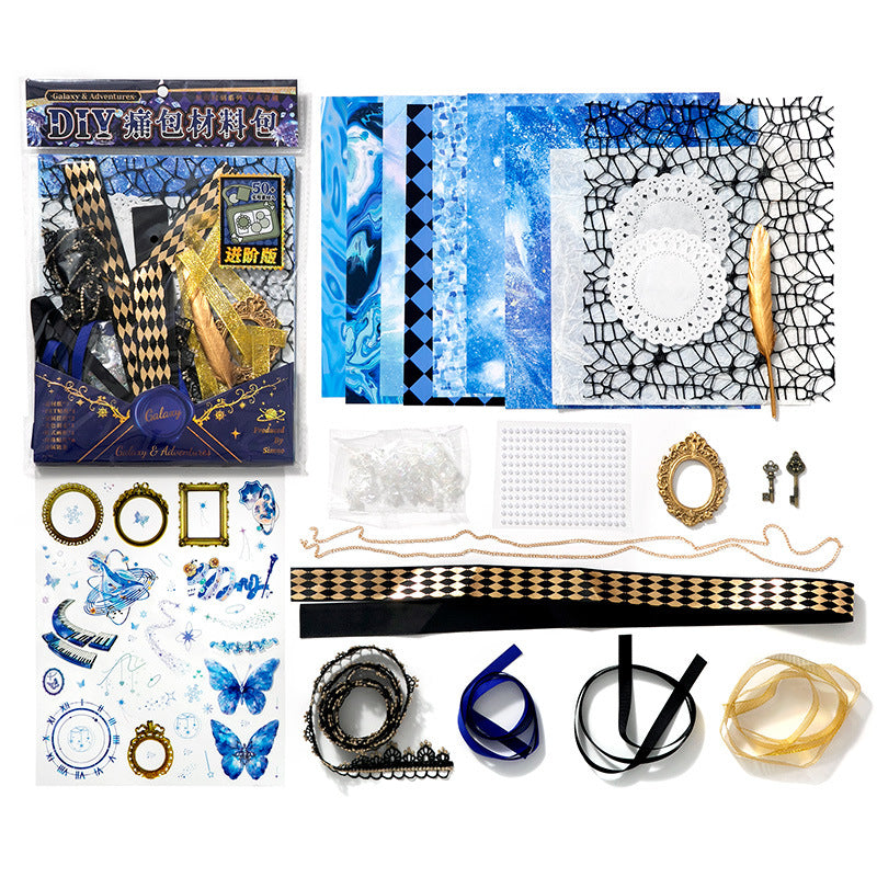 Junk Journal Craft Supplies Girt Set