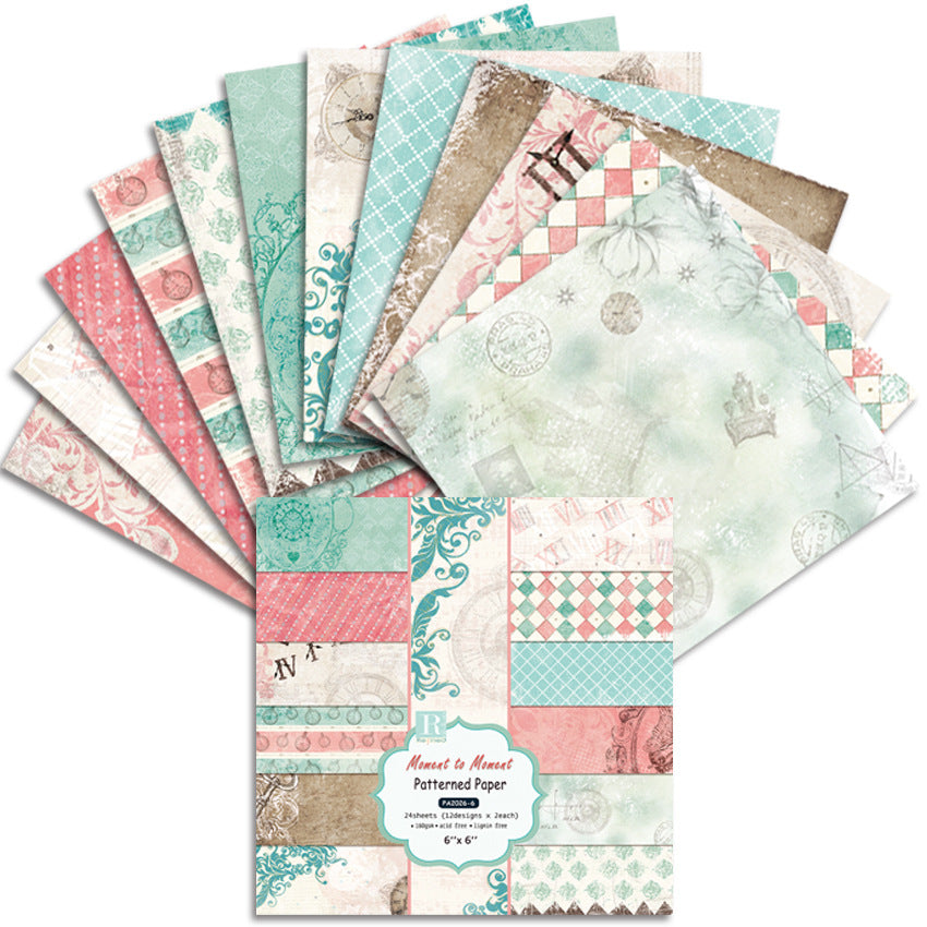 6 inch Scrapbook Paper Pad JYY6026