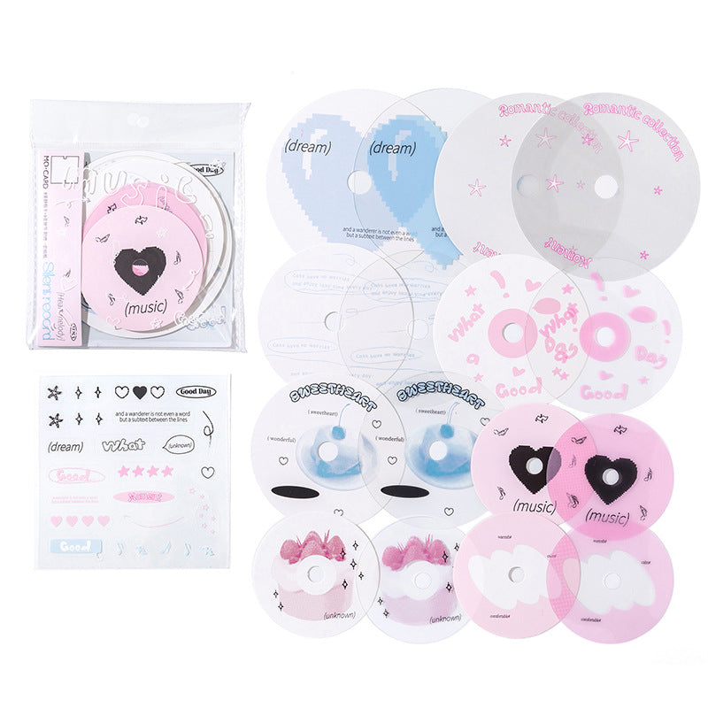 Xonpea CD-Style Scrapbook Supplies