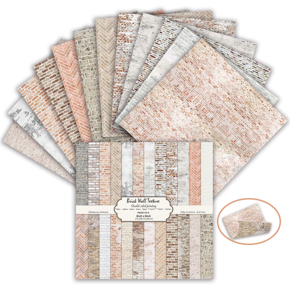 6 inch Scrapbook Paper Pad JYY6110
