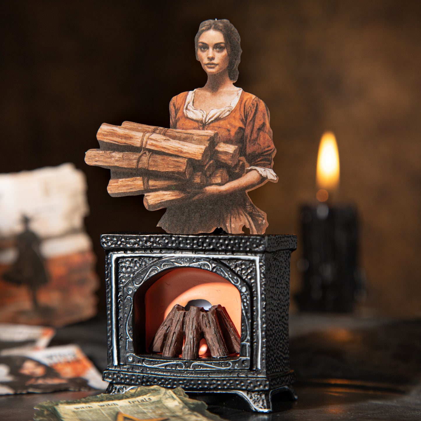 20 Pcs Dark Magic Newspaper Stickers MBBK