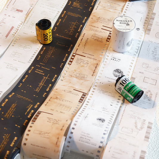 1 Roll Die-cut Film Theme Tape MHJJJ