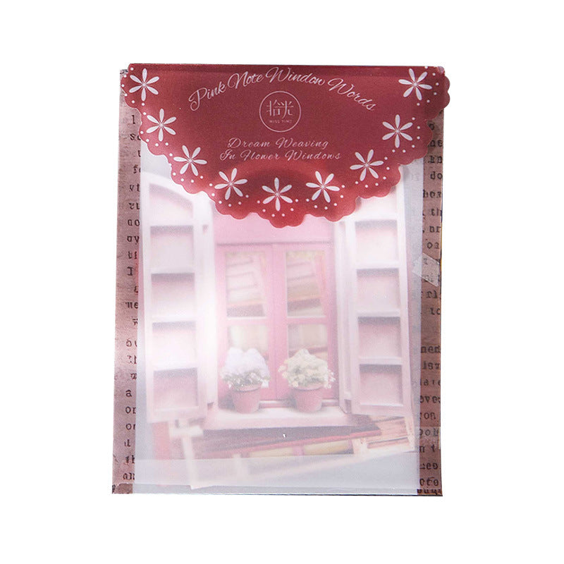 10 Pcs Window Themed Stickers HCZM