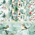 6 inch Christmas Scrapbook Paper Pad SKP553
