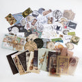 60 Pcs Celestial Astrology Junk Journal Kit