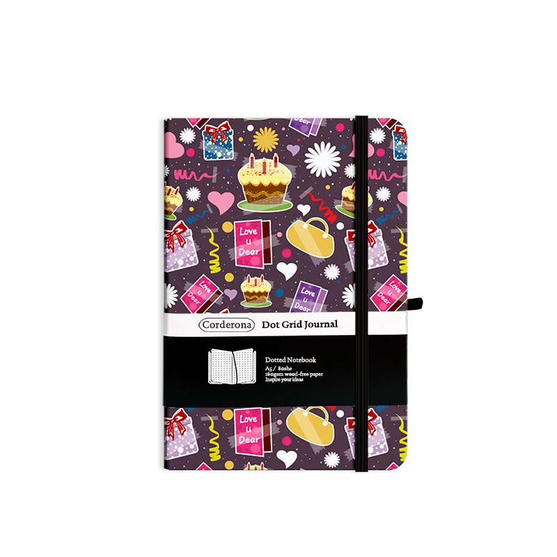 Art Series A5 Hardcover  Notebook - Celebration Birthday