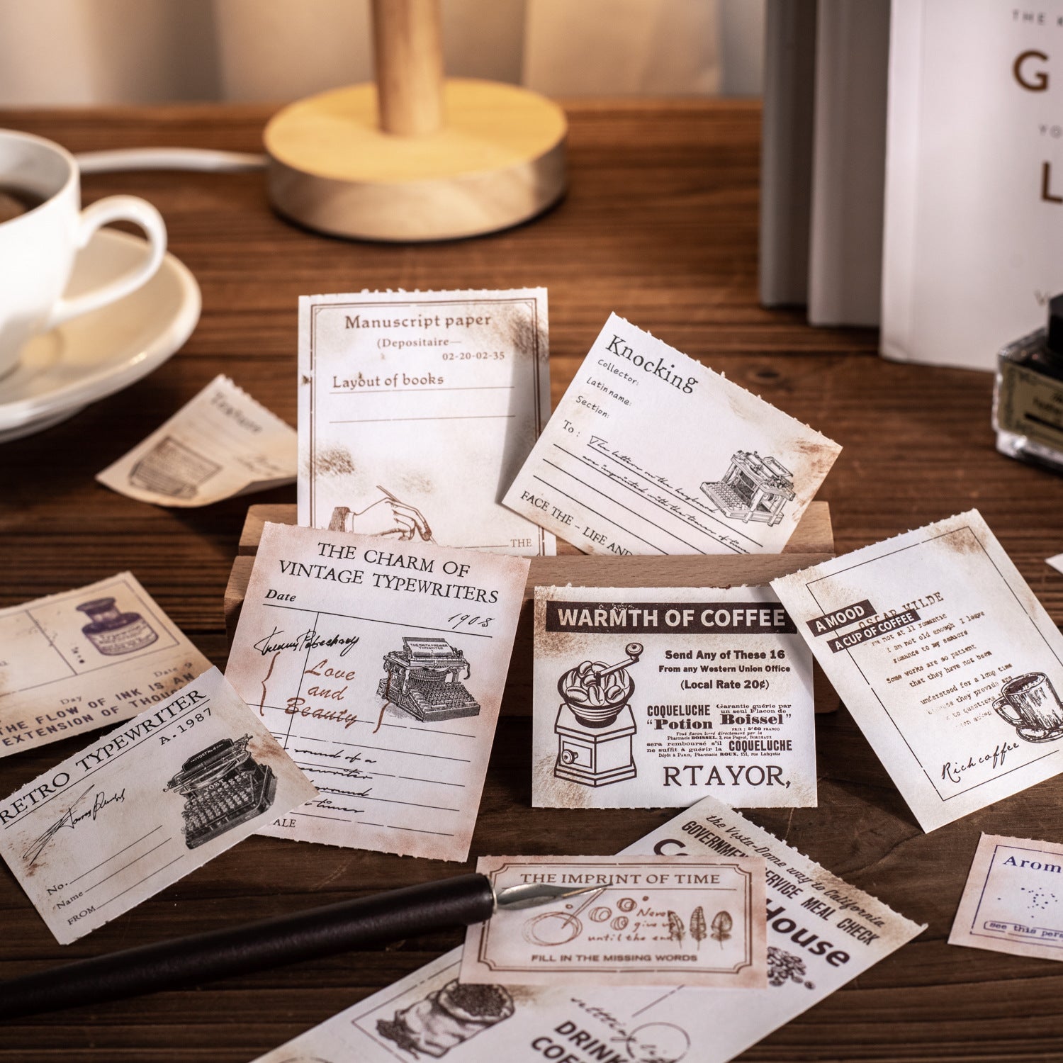 30 Sheets Vintage Notepad Paper ZJXY