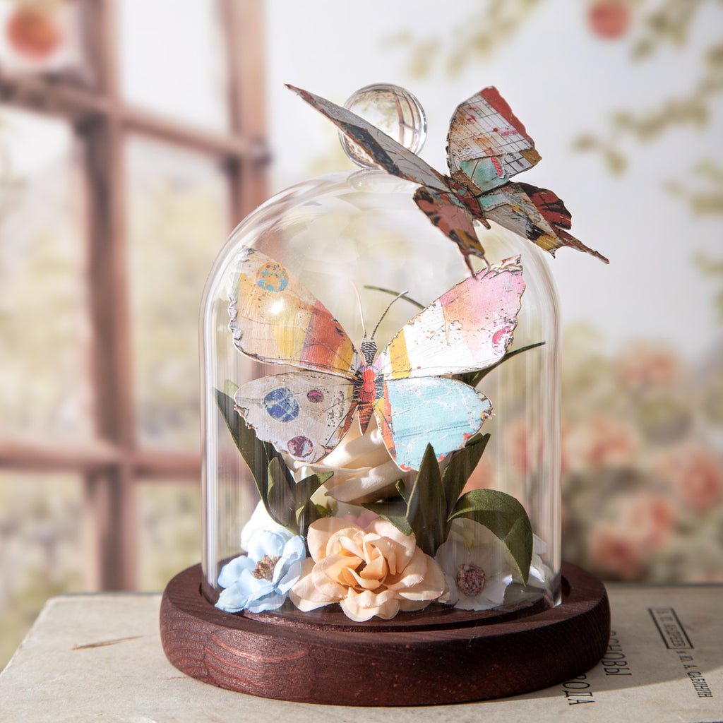 10 Pcs Paper Flower for Journal Craft ZSHF
