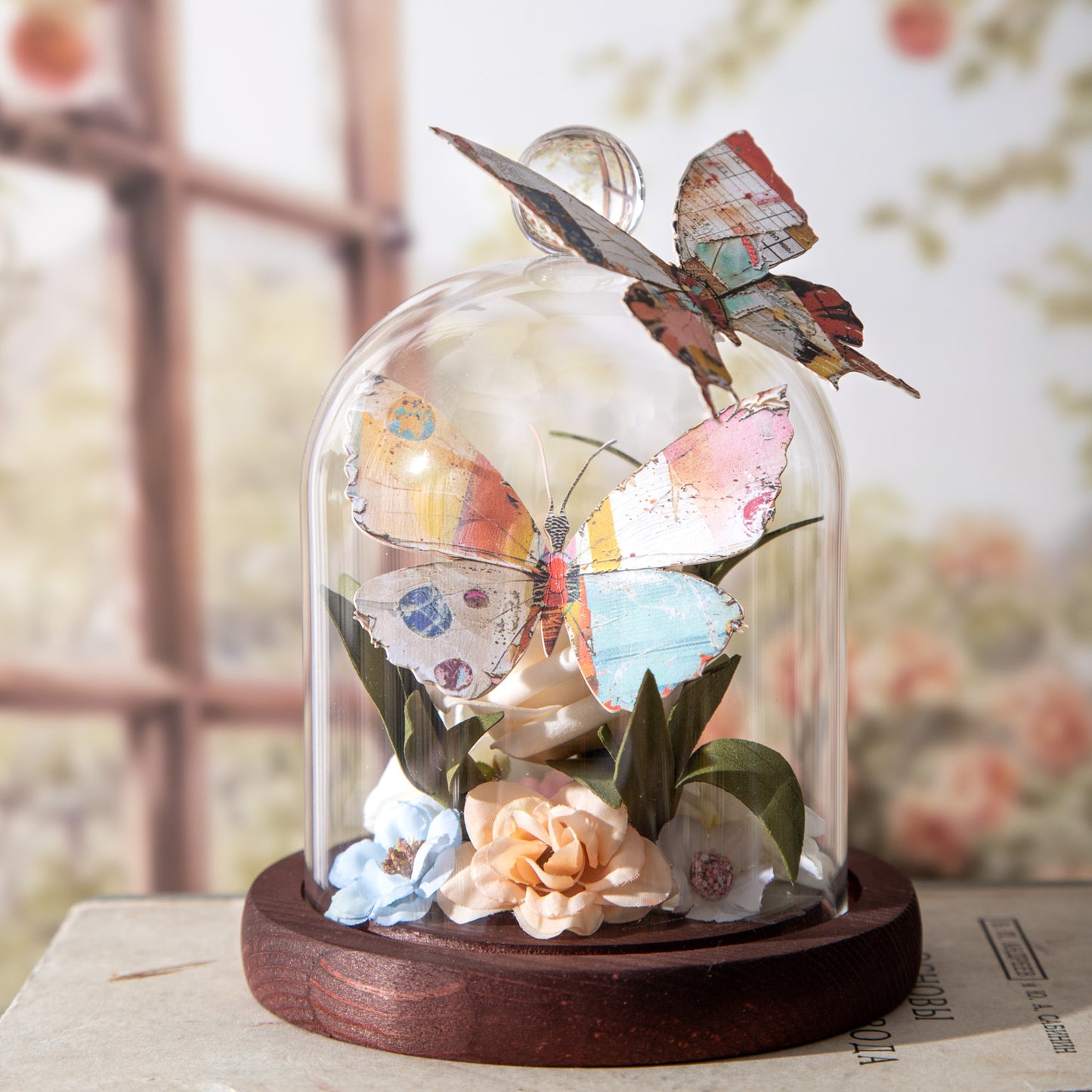 10 Pcs Paper Flower for Journal Craft ZSHF