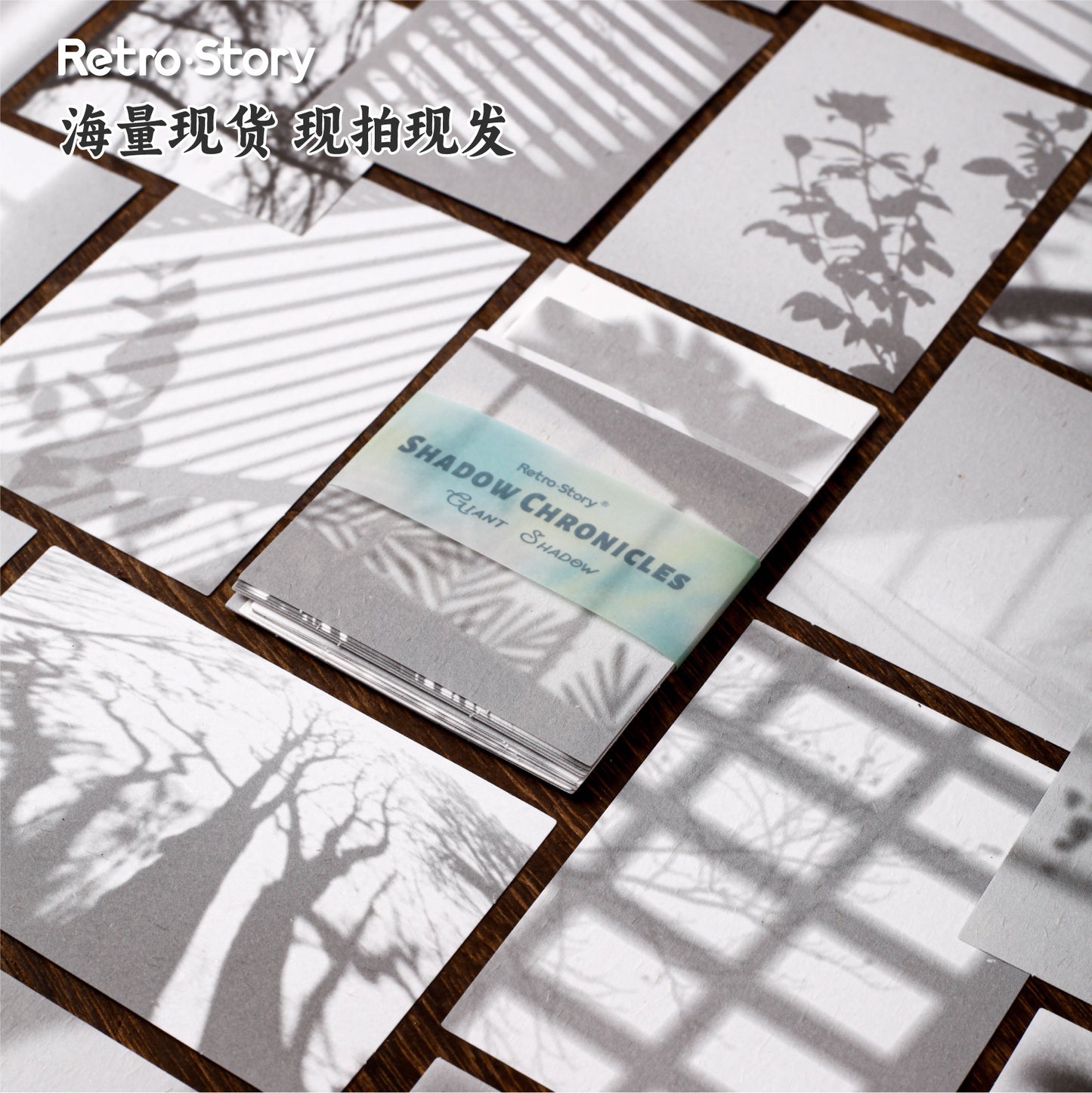 20 Pcs Shadow Theme Notpad GYQP