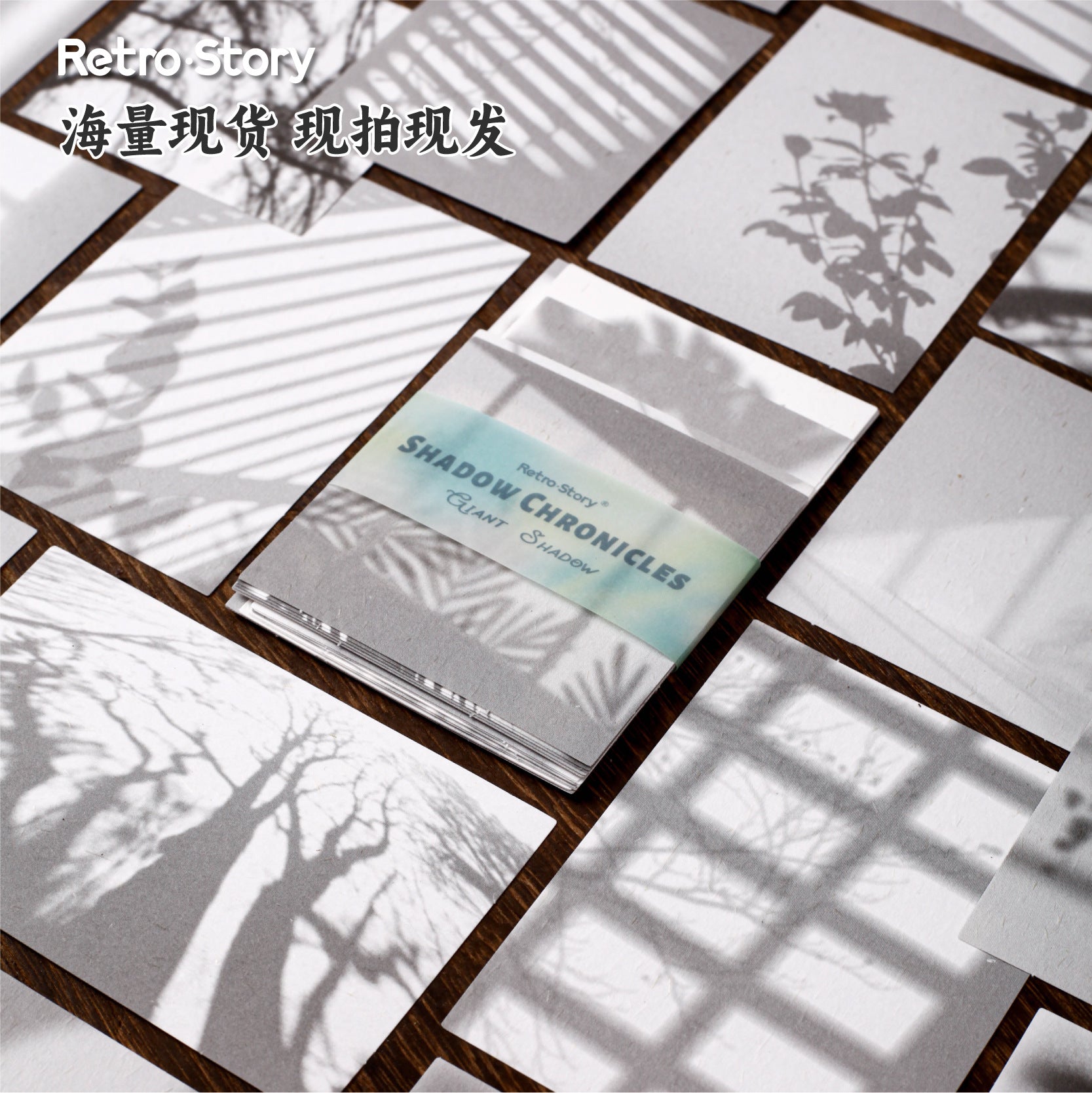 20 Pcs Shadow Theme Notpad GYQP
