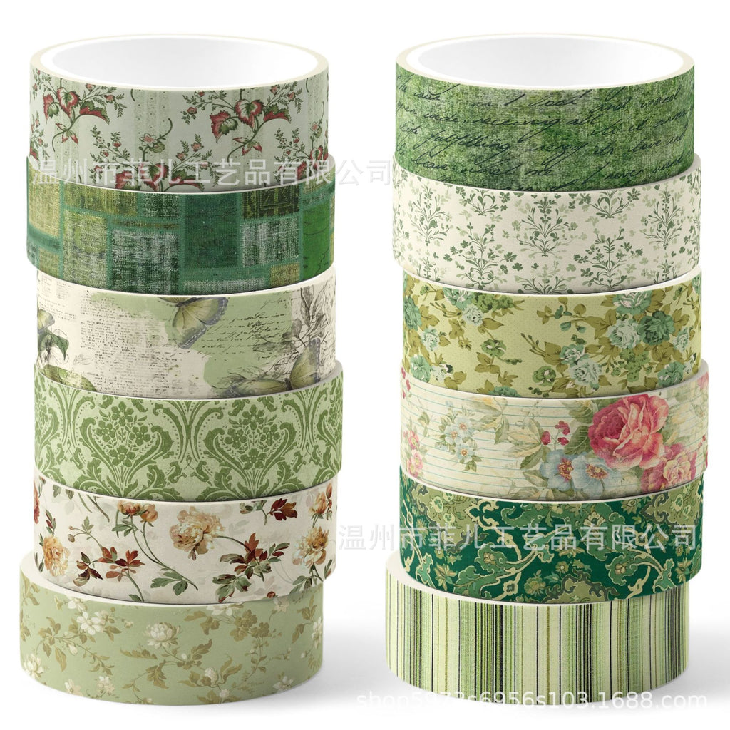 12 Roll Washi Tape Set ZH125