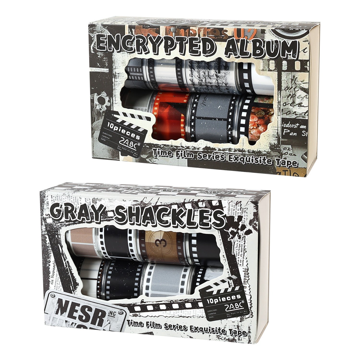 10 Rolls Movie Film PET Tapes Set SGJJ