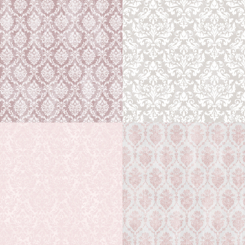 6 inch Baroque Scrapbook Paper Pad SKP036
