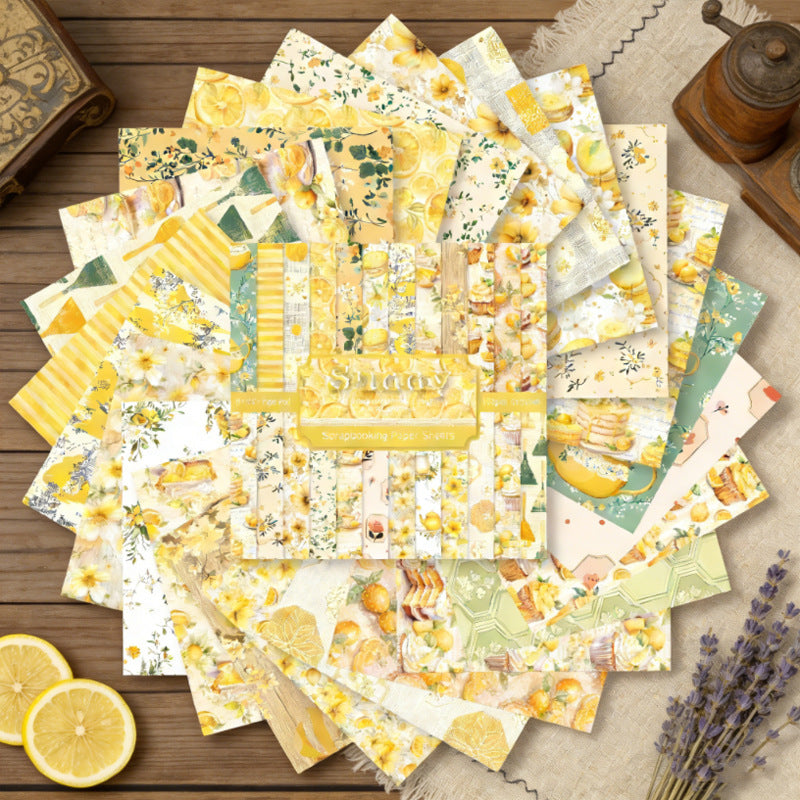 6 inch Sunny Scrapbook Paper Pad SKP607