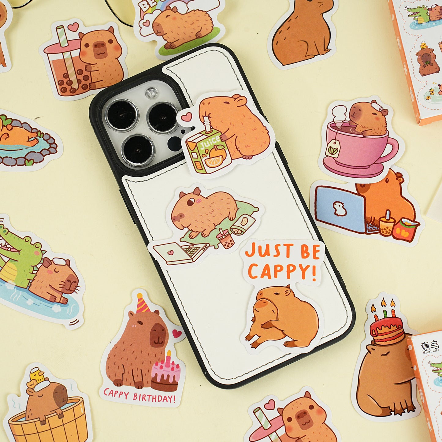 30 Pcs Capybara Boxed Stickers YTST