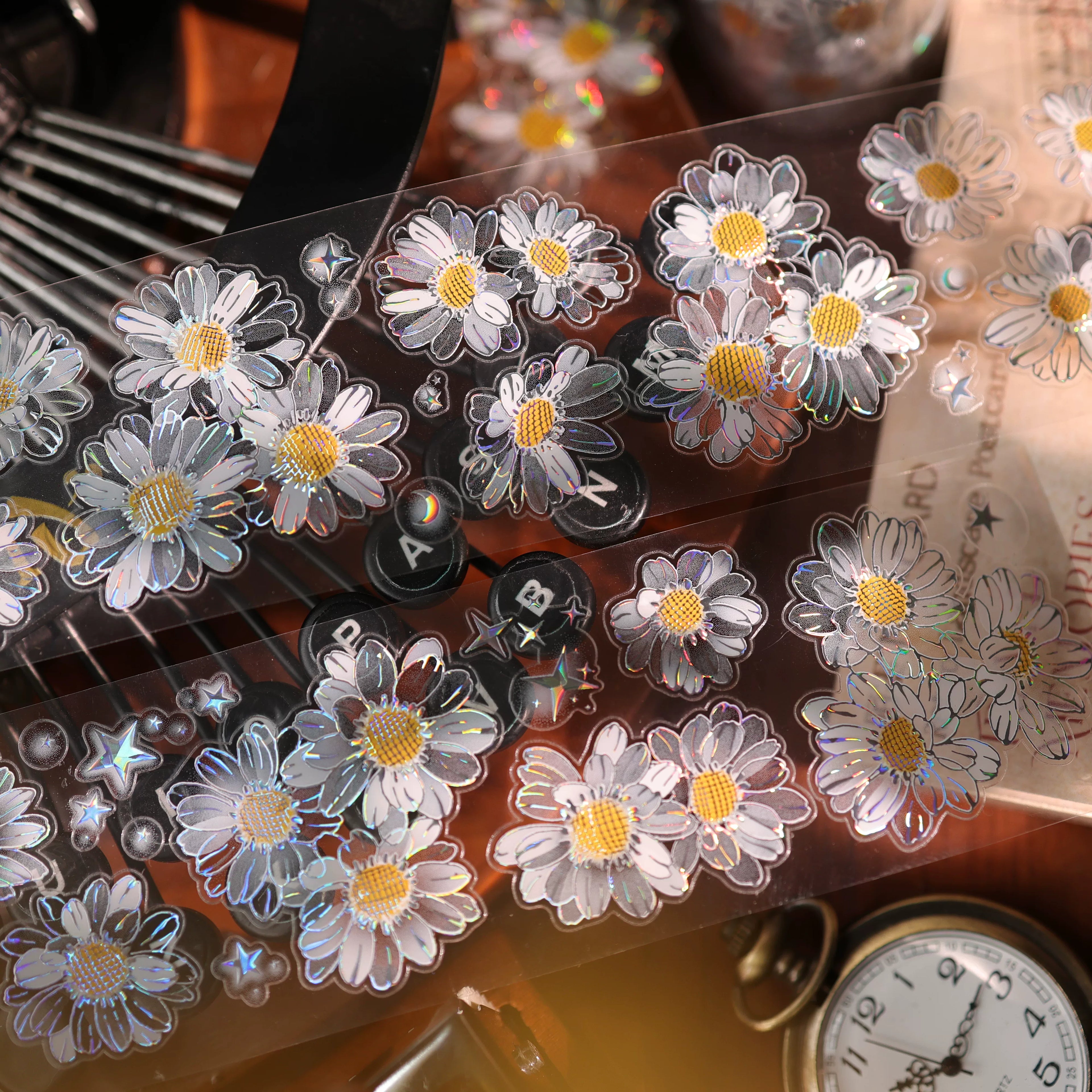 Floral Decorative Tape Rolls- Aether Garden
