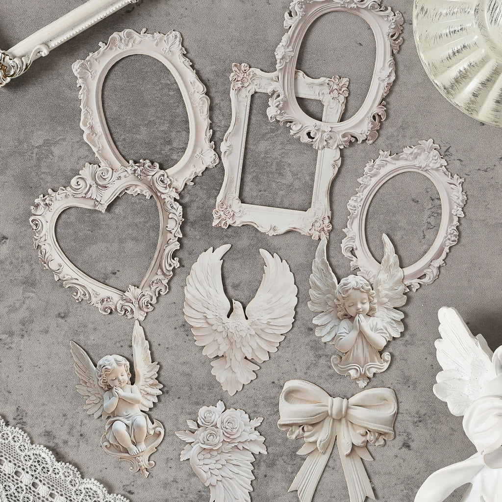 10 Pcs Aesthetic European Journal Stickers YZOF