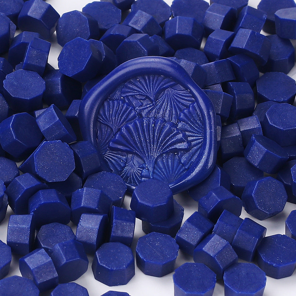 100 PCS Octagon Wax Seal Beads H104