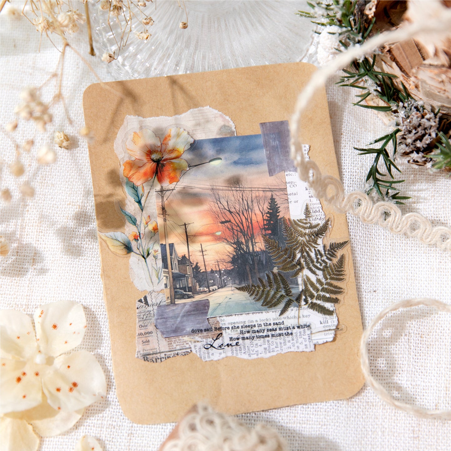 30 Sheets Street Landscape Journal Stickers JLLGS