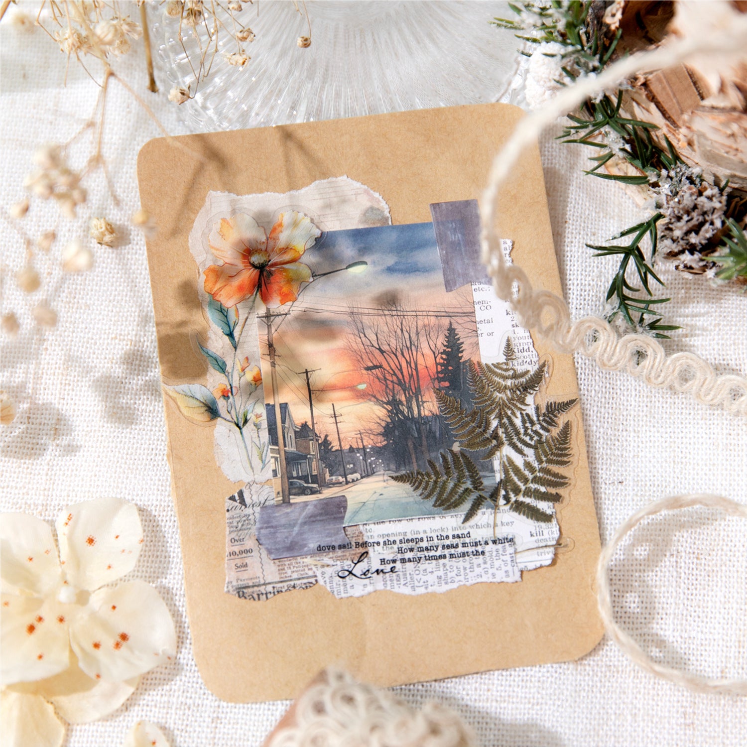 30 Sheets Street Landscape Journal Stickers JLLGS