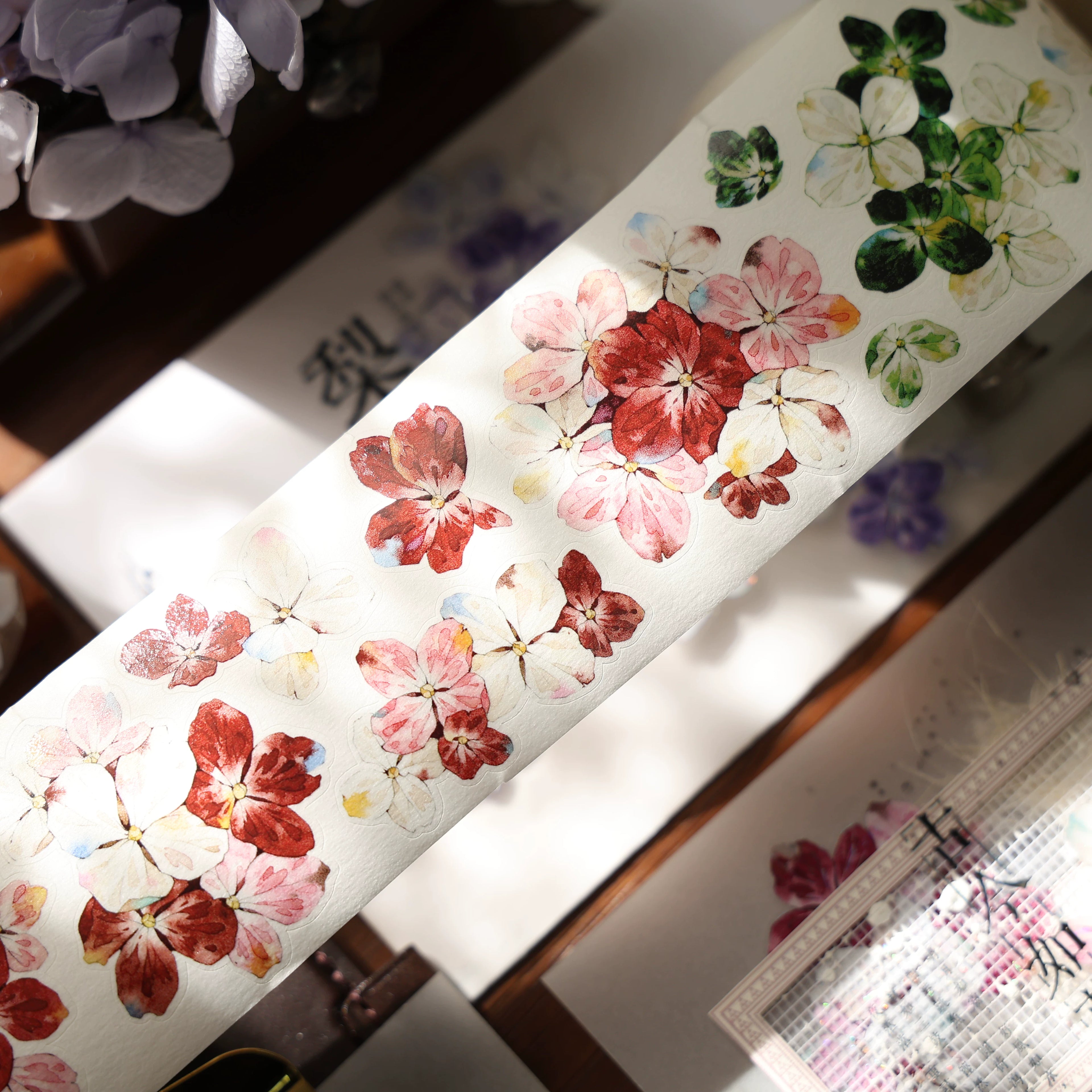 Floral Decorative Tape Rolls- Celestial Blossom