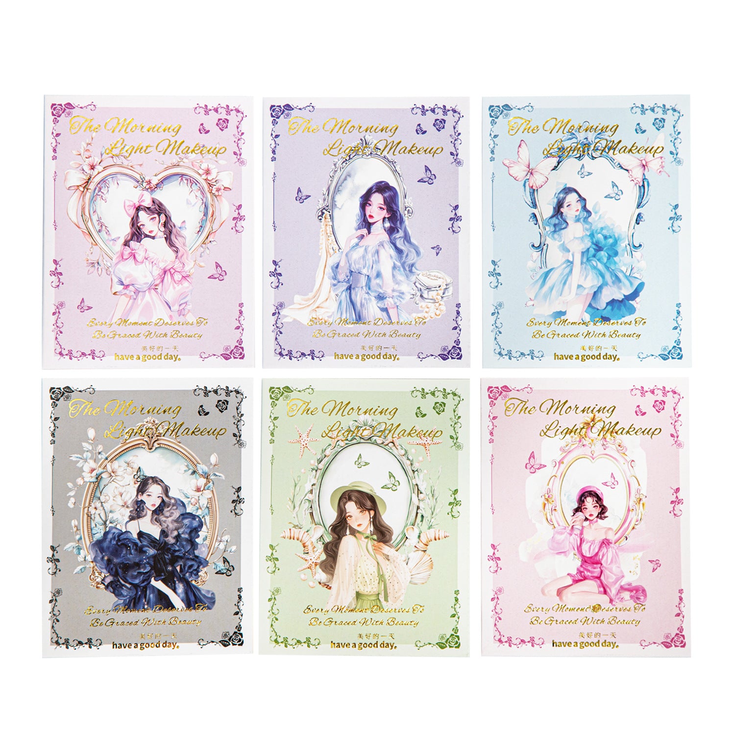 15 Pcs Party Girl PET Stickers CXQZ