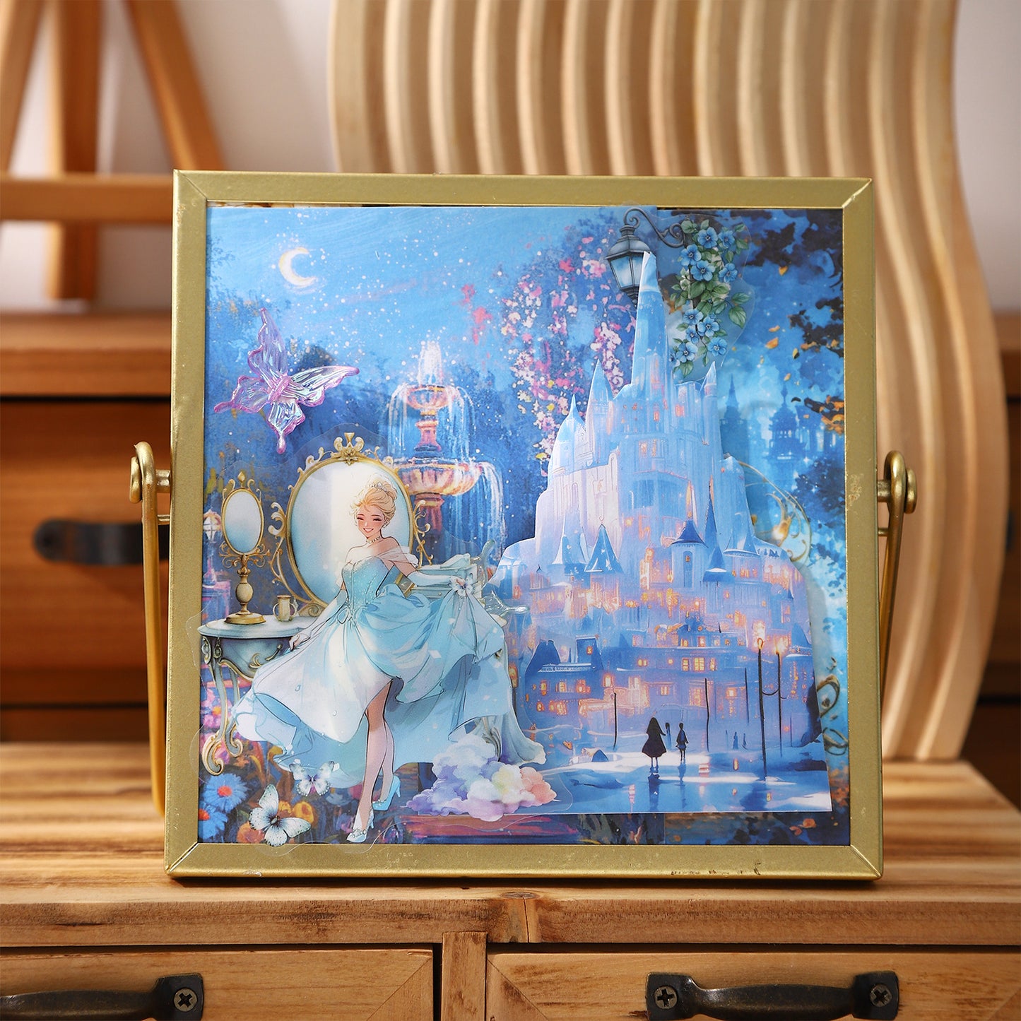 10 Pcs Fairy Tale Washi Stickers ZXYZM