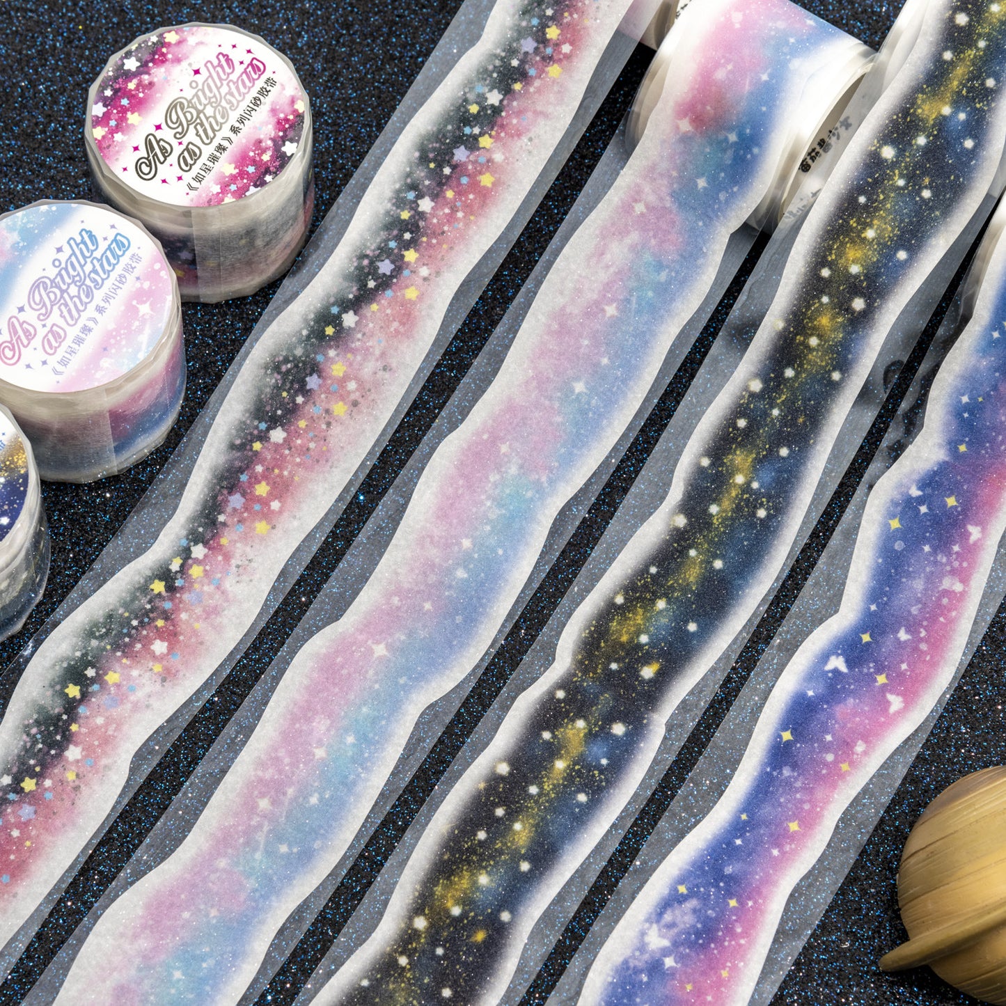 1 Roll Galaxy Theme Washi Tape RXCC