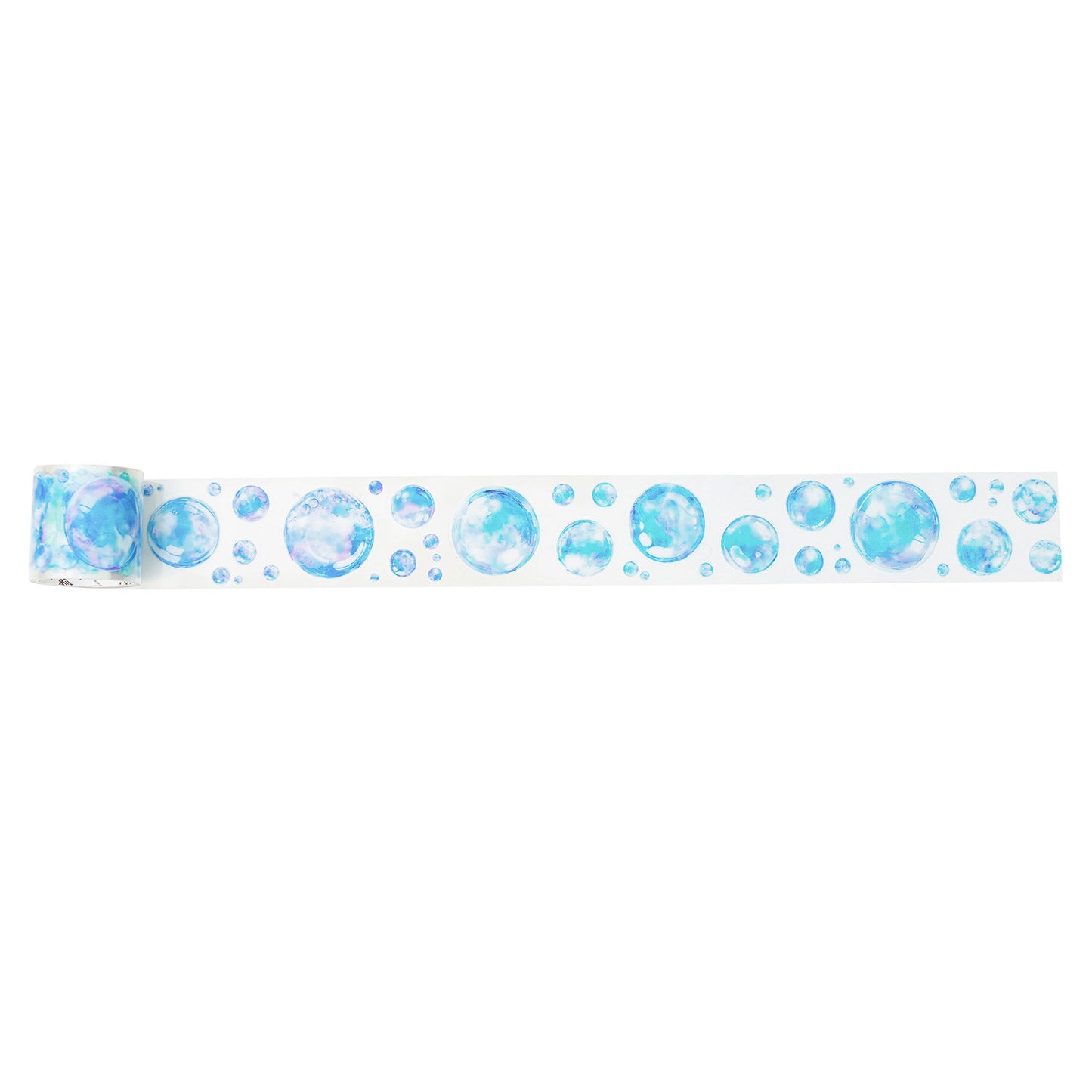 1 Roll Pre-cut Bubble PET Stickers Tape QPPD