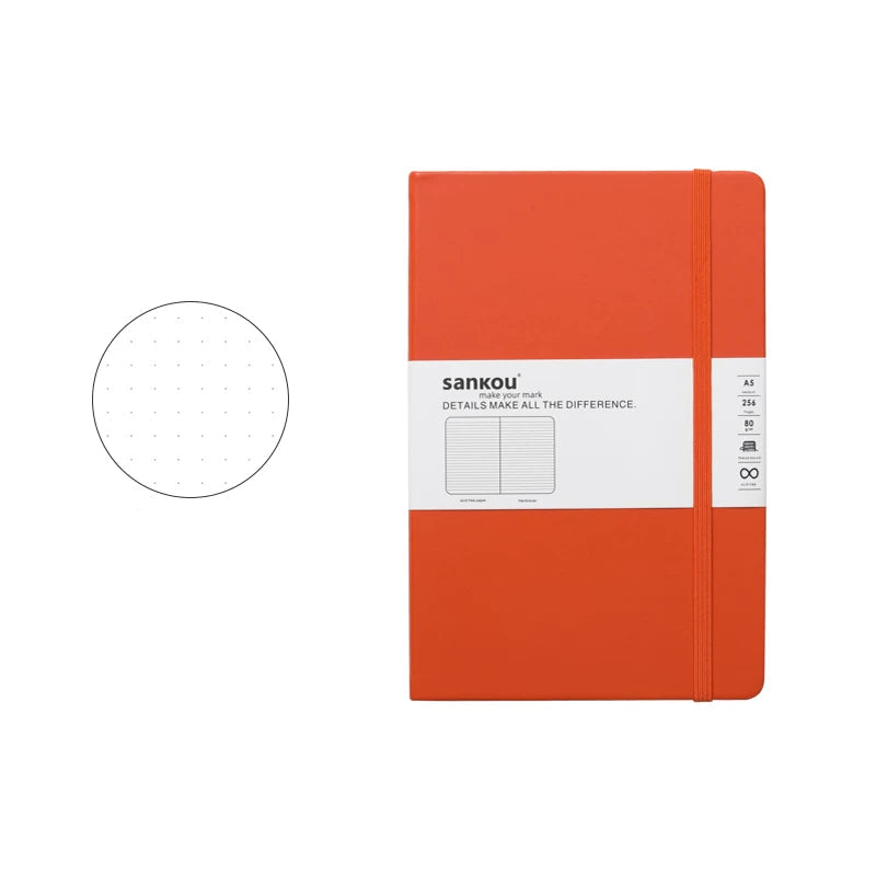 A5 Hardcover Notebook - Orange