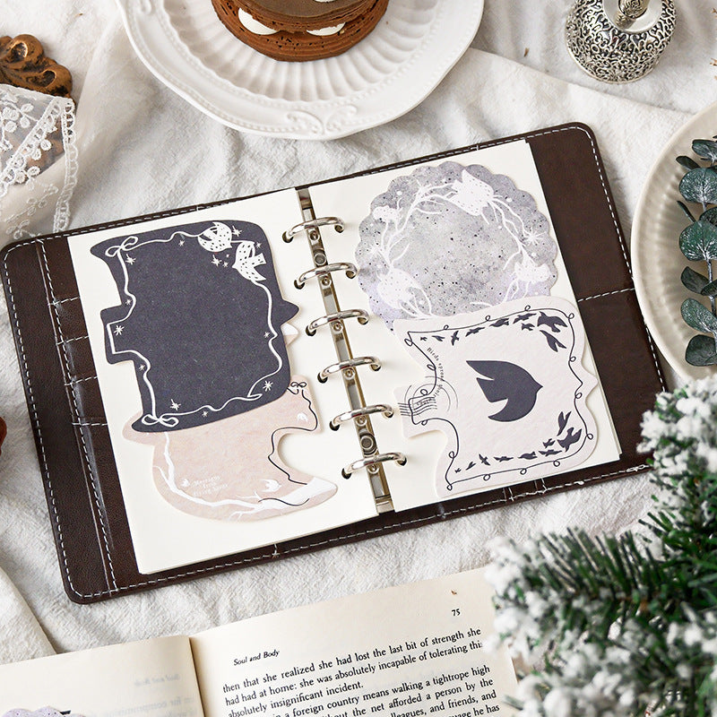 10 Pcs Aesthetic Journal Notepad Paper FCLY